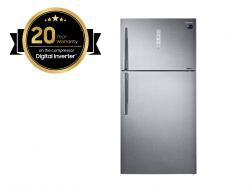 Samsung Refrigerator 586L Top Mount Freezer, Silver - RT58K7050SLB