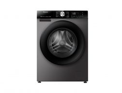 Hisense Front loading washer and dryer combo, 220V-230V/60Hz, 10.5-7KG, Inverter, A Class, Titanium grey - WD3S1043BT6