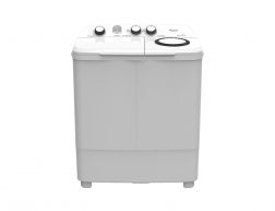 Hisense Twin top  washing machine, 7KG,  White color, E Class - WSBE701