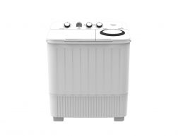 Hisense Twin top  washing machine, 9KG,  White color, E Class - WSBE901