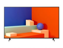 Hisense Smart TV 55 Inch 4K, UHD, WCG, HDR10+, Smooth, Game mode, Voice control - 55A6K