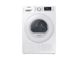 Samsung 9kg Inverter Heatpump Dryer, White , LED Panel - DV90TA040TE