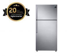 Samsung Refrigerator 528L Top Mount Freezer, Steel - RT53K6100S8B
