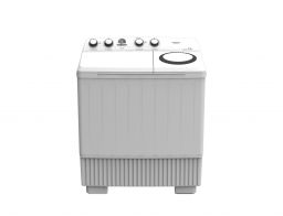 Hisense Twin top  washing machine, 12KG,  White color, E Class - WSCE121